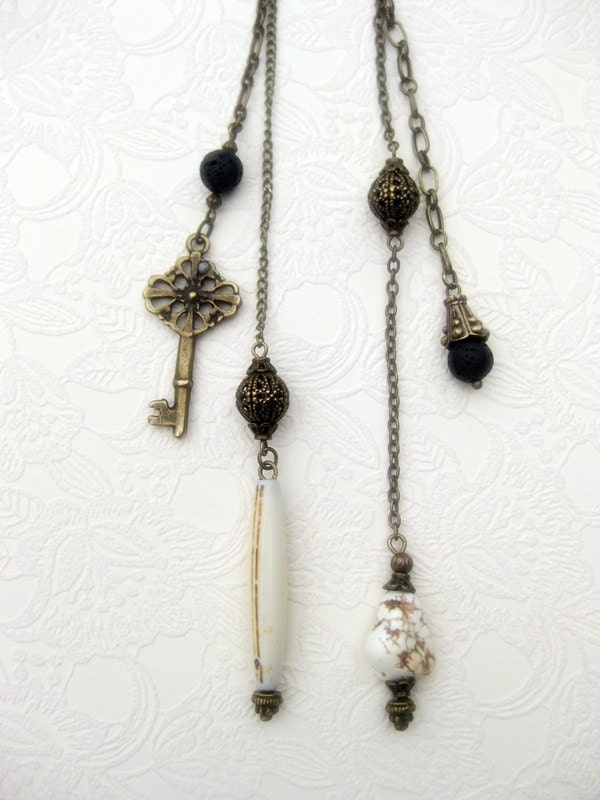 Desert Goddess Asymmetrical Earrings