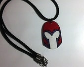 Magneto Helmet Necklace