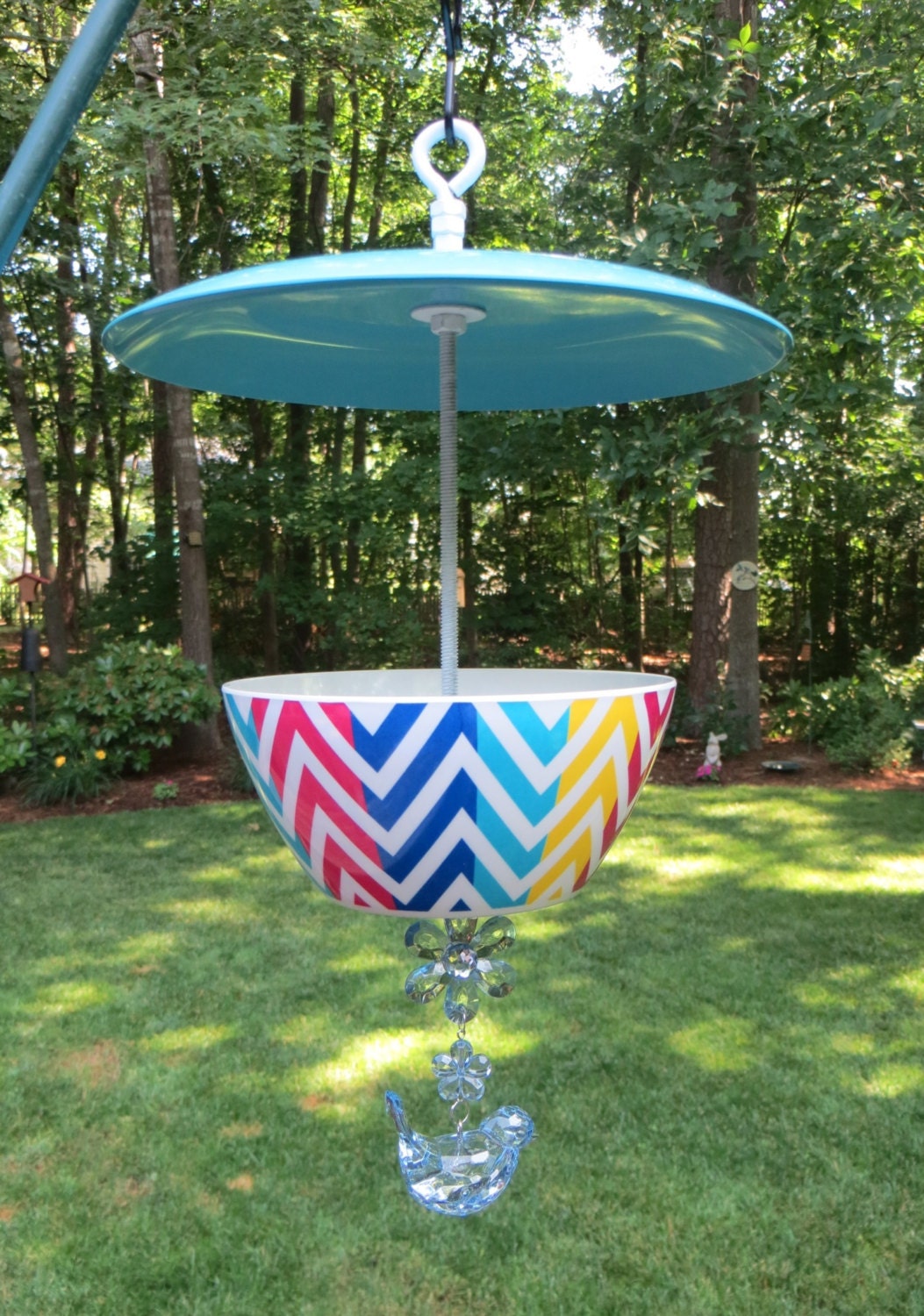 covered hanging melamine bird feeder zig by covered hanging melamine bird feeder zig by