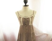 Spring Quaint Sugar Plum Fairy Whimsical Rustic Victorian Shabby Chic Crochet Marie Antoinette Jardin Dreamy Mini Dress Long Tunic Top