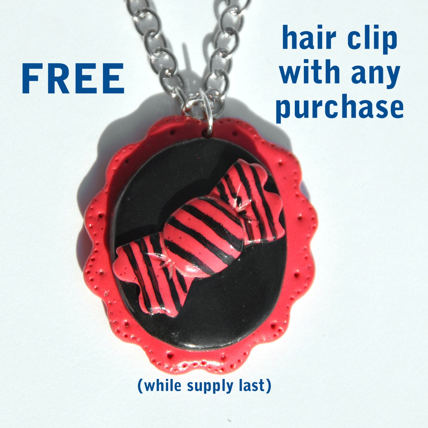 Cameo Dark Fuchsia Candy Lolita Harajuku kawaii Emo Gothic