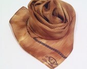Vintage Silk Scarf Oscar De La Renta