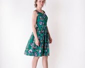 Vintage Inspired Bridesmaid dress - Vintage inspired bridesmaid green dress