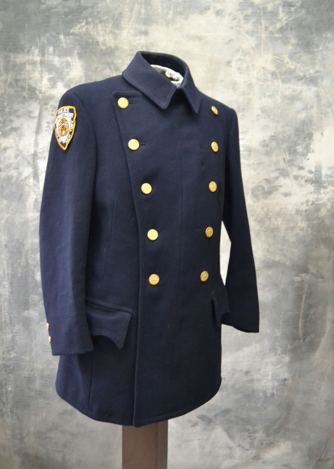 Police Man's Coat City of New York 60s