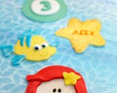 12 Fondant toppers for cupcakes or cookies