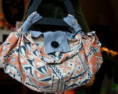 Slouchy Boho Chic Reversible Upcycled Purse