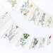 Botanical Bunting - Spring Decoration - Recycled Garland - eco-friendly banner -  floral bunting - wedding decor