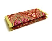Travel Jewelry Wallet Jewelry Organizer Clutch - Zinnia