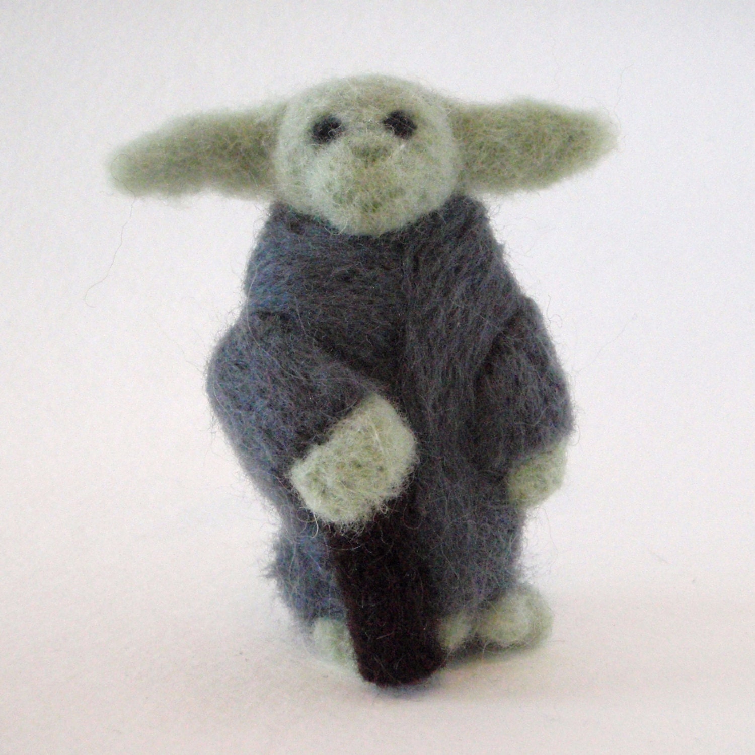 Yoda Felted Friend ON SALE