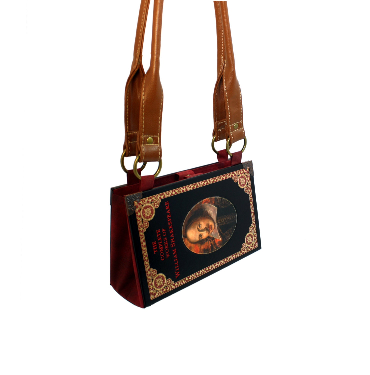 Shakespeare Bookpurse Clutch or Handbag - Upcycled Decadence Book purse -
