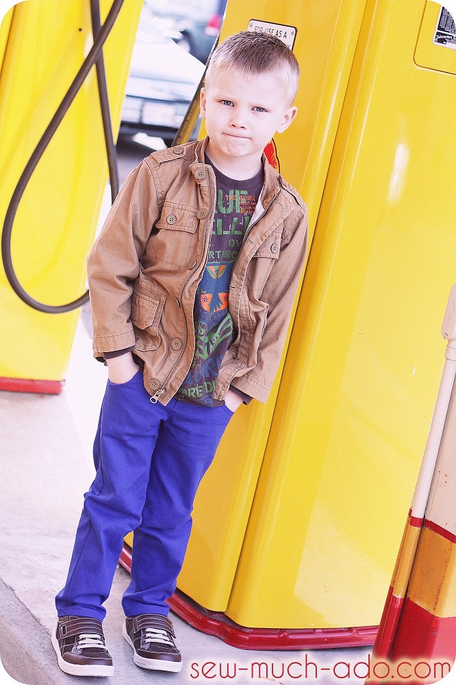 Skinny Jeans PDF Pattern: Girls Pants Pattern, Boys Pants Pattern, Baby & Toddler Pants Pattern, Doll Jeans Pattern