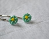 Turquoise Bobby Pin Set