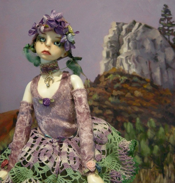 BJD MSD clothes Lilac Fairy