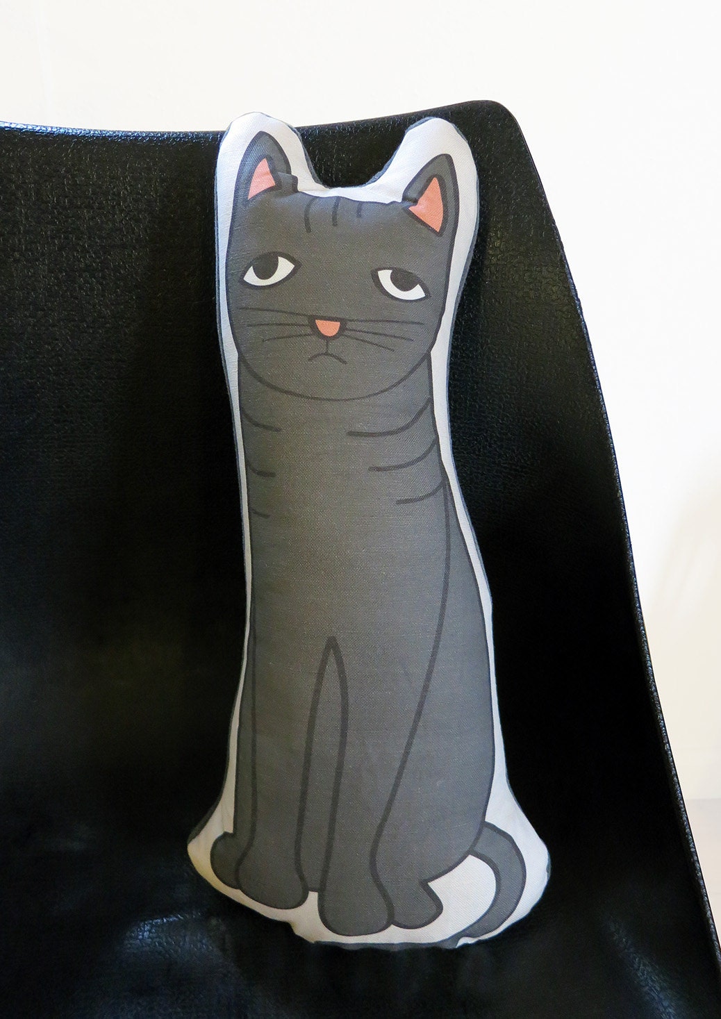 Black Cat Pillow