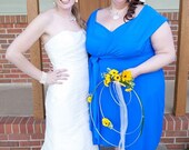 Plus Size or Maternity Convertible Dress Knee Length... Bridesmaids, Beach, Vacation, Wedding, Honeymoon, Prom, Rehearsal Dinner, Prom