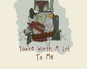 Star Wars Boba Fett Card