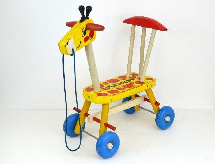 playskool giraffe vintage