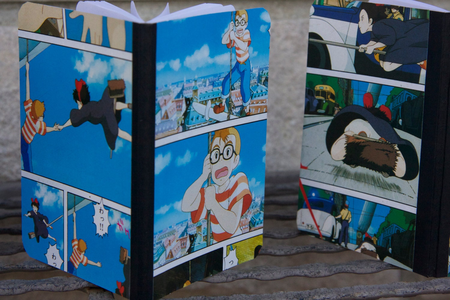 3  Kiki's Delivery Service Mini Notebook gift set -- Kiki, Jiji, and more
