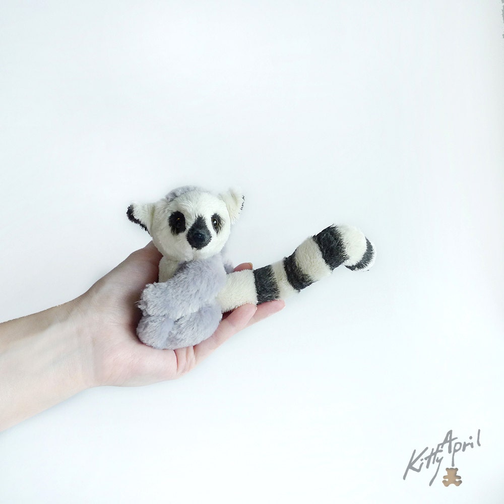 Ring Tail Lemur Plush - Made to order