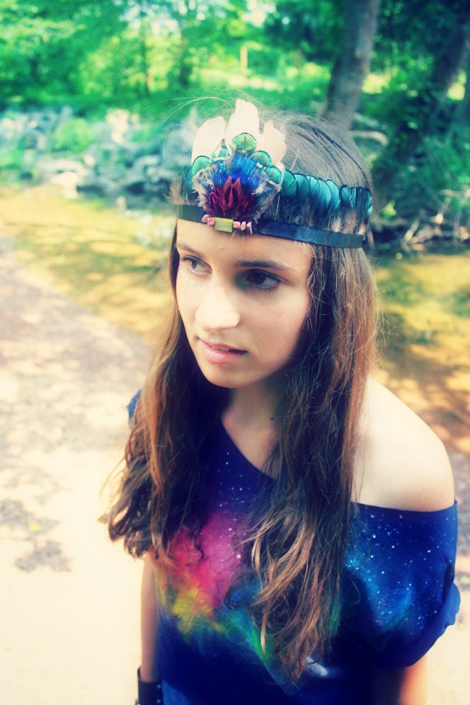 Ivy Feather Crown
