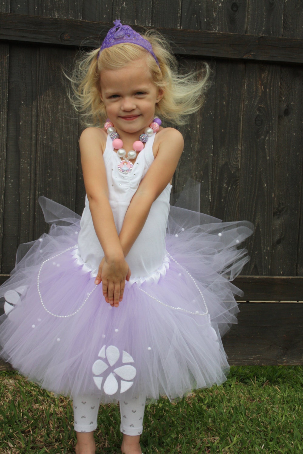 PRINCESS SOFIA Tutu - Sofia the First - Disney Inspired - Size NB-5T -  Birthday/Costume
