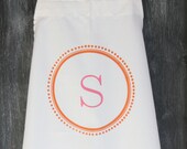 Apron - Full Kitchen Apron,Monogrammed Kitchen Apron, Custom Apron, Vintage Apron, Personalized Apron, Modern Vintage Market