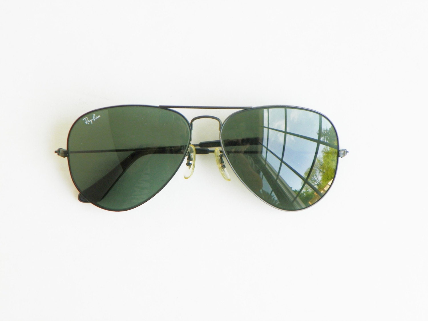 SALE 1980's Ray Ban Aviator Sunglasses W/ Case
