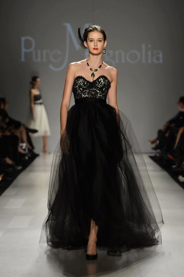 SAMPLE SALE: Vintage Lace and Tulle High-Low, Alternative Wedding Gown, Corset Back Eco Friendly