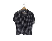 Vintage Polka Dot Blouse
