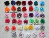 You Pick 5 Mini Shabby Chic Headbands..baby headband.. Infant Headbands - Newborn Headbands - Baby Girl Headbands - Baby Hair Accessories