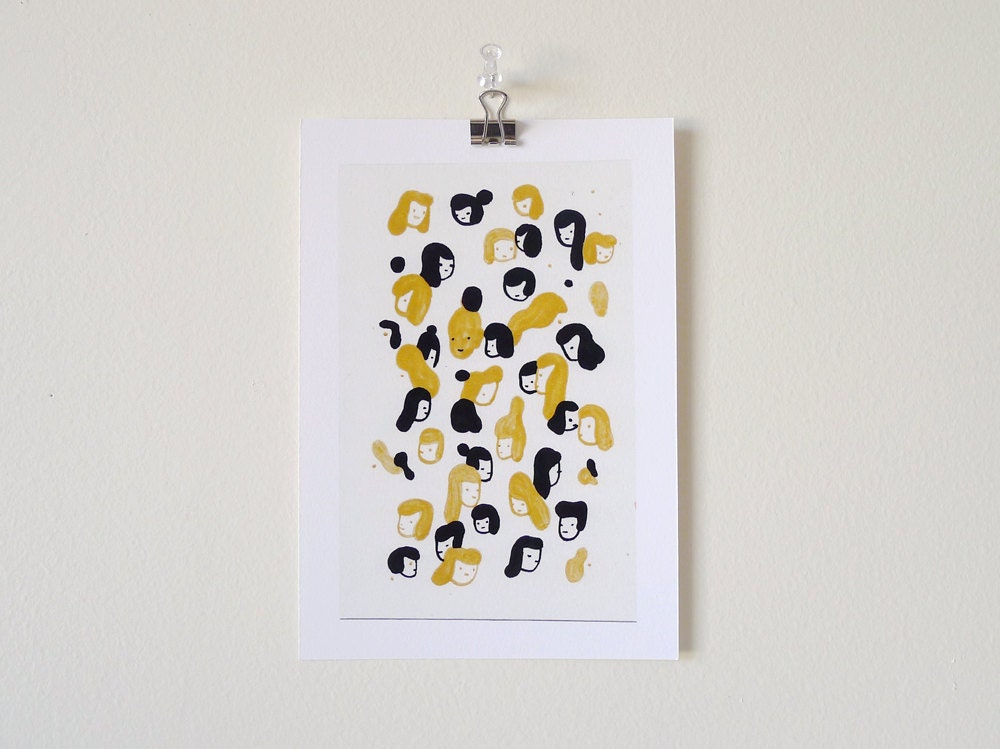 Try to Be Social  - Print