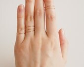 Stacking and Layering Gold Filled Rings - 14kt - NOW 12 EUROS (WAS 16 )