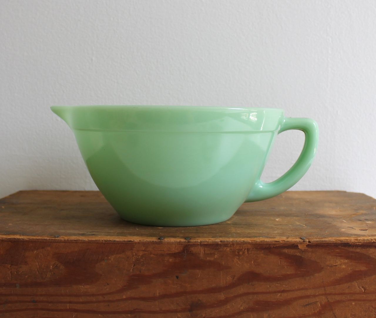Vintage Fire King Jadeite Batter Mixing Bowl