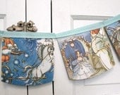 cinderella bunting banner, repurposed children story book, nursery bedroom / birthday garland, gift under 20