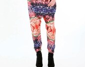 GRAND CANYON pattern. Bamboo/organic cotton harem pants