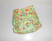 Cloth Diaper - One Size Pocket Diaper - Owls