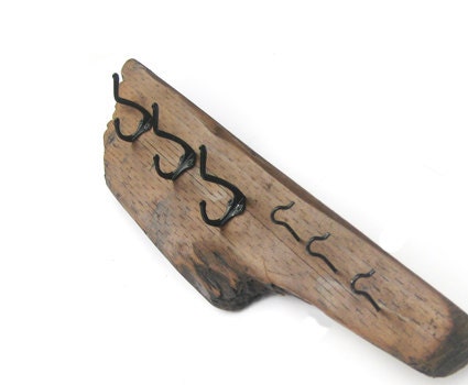 Wall Rack // Driftwood Furniture Eco-Friendly Home Decor // Storage & Organization // Coat Rack Hooks // Wood Rack // Wall Fixtures