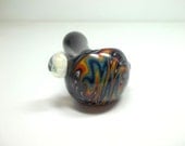 Glass Pipe, Rainbow Reversal with Implosion Glass Pipe, READY to SHIP, CGGE Team