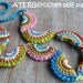 Crochet pattern HALF CIRCLE NECKLACE by ATERGcrochet