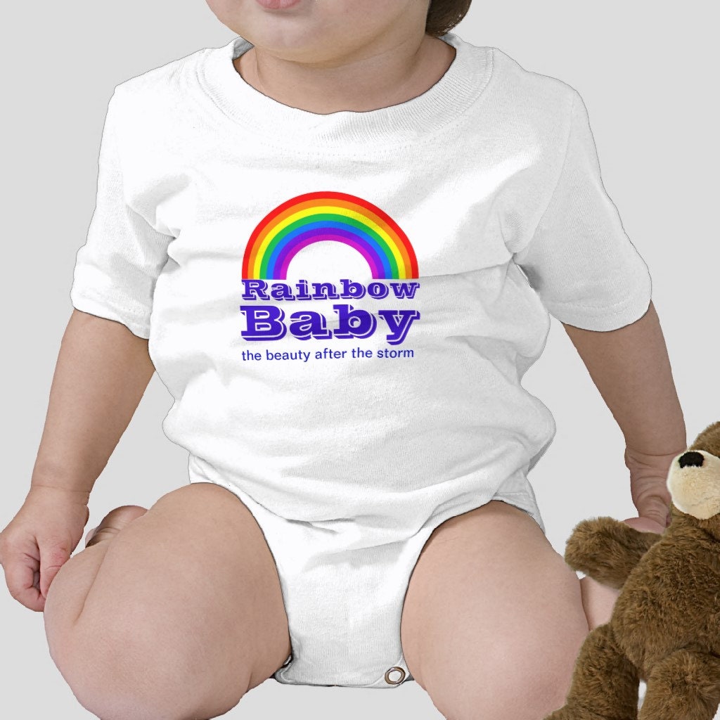 Rainbow Baby Onesie - Miscarriage Infant Loss Infertility Mother's Day Gift