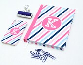 Personalized Hard Cover Bound Journal - Cheerful Stripe Collection Il_170x135