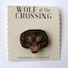 Bear brooch - handmade clay sculpture to wear