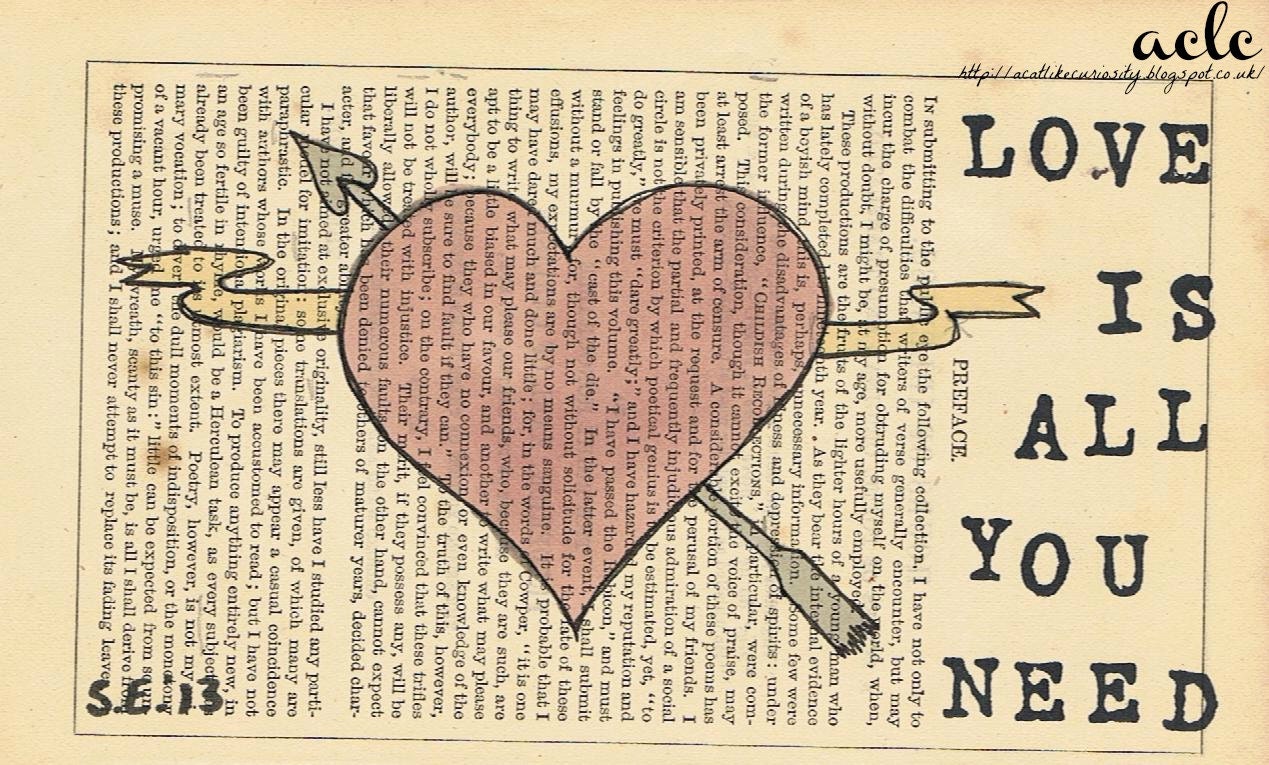 Love Is All You Need Art Print