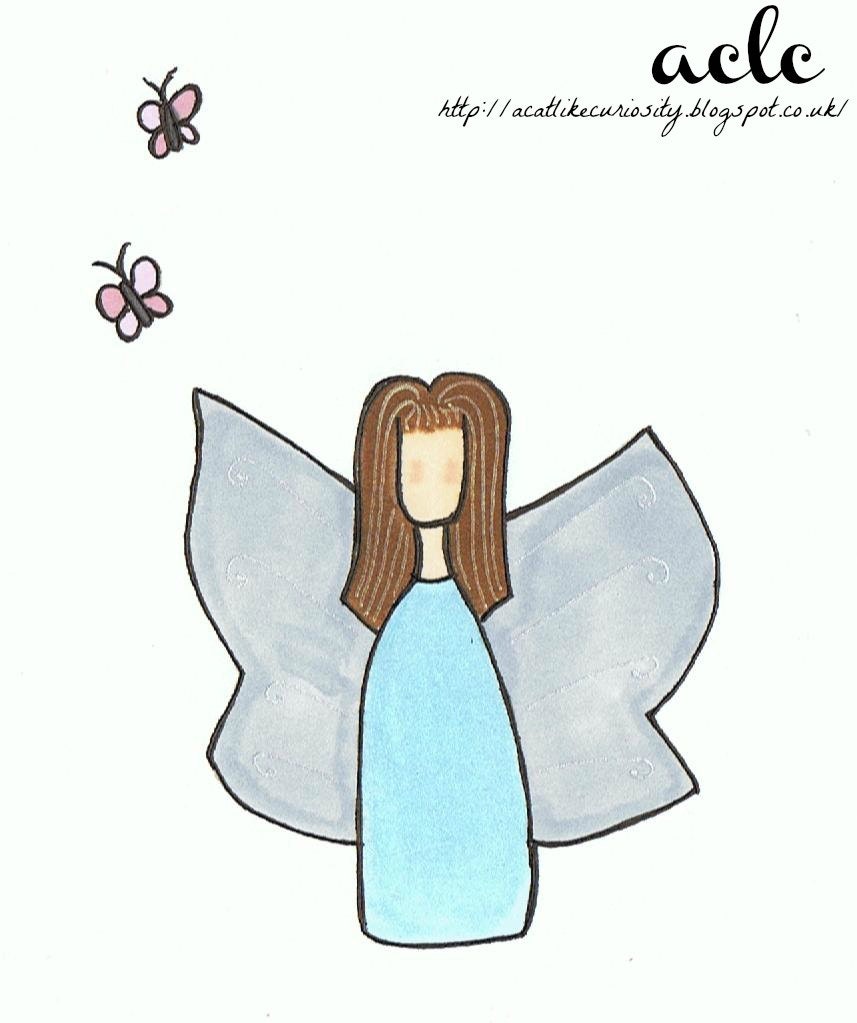 Angelic Butterflies Art Print