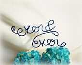 Wedding Cake Topper, Ever & Ever