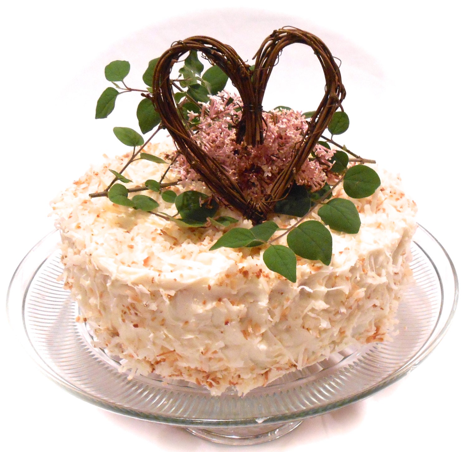 Rustic Wedding Decor Vine Cake Topper, Twig Cake Topper