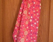Pink Retro Floral Nursing Cover