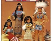 Native American Fashion Dolls Crochet Pattern Annies Attic 878303