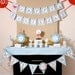 Special Price - Blue Milk & Cookies Birthday Party Package Personalized FULL Collection Set - PRINTABLE DIY - PS812CA1x