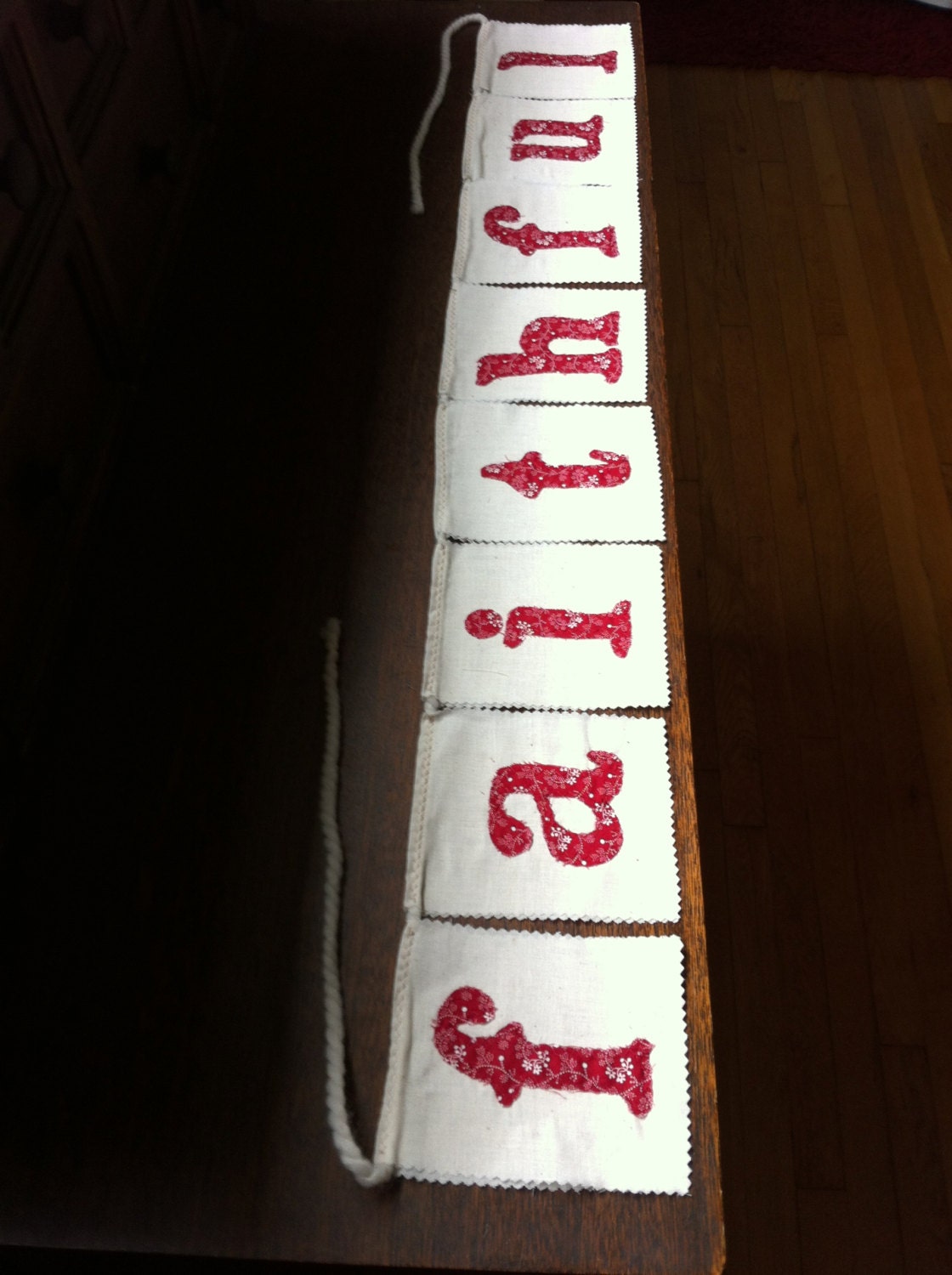 Faithful fabric banner, faithful banner, church banner, old fashioned banner, home decor, gift wrapped, ready to ship